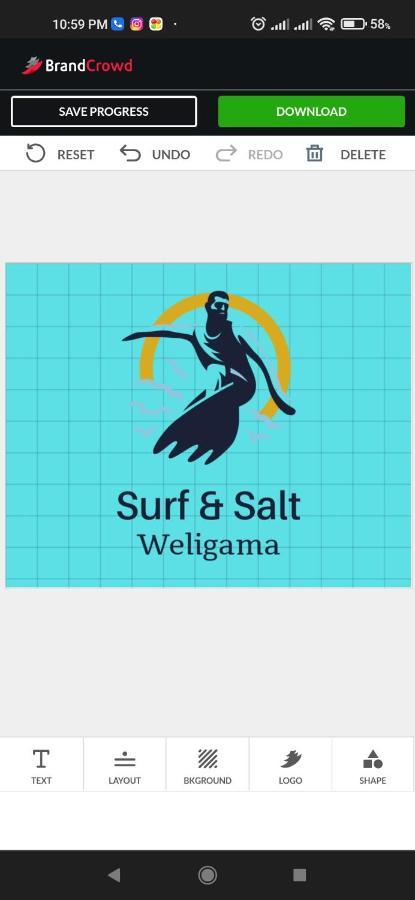 Surf & Salt Leilighet Weligama Eksteriør bilde